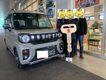 スペーシアギアご納車しました！